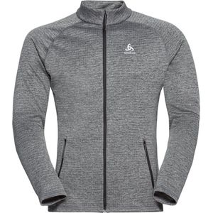 Odlo Midlayer Full Zip Fli Fleecevest (Heren |grijs)