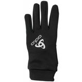 Odlo Unisex Stretch Liner Eco handschoenen, zwart, XS