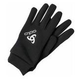 Odlo Unisex Stretch Liner Eco handschoenen, zwart, M