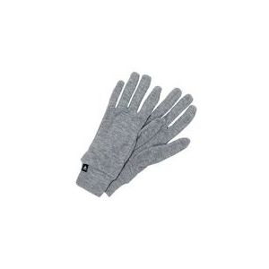Odlo Unisex ACTIVE WARM ECO-handschoenen, Odlo Steel Grey Melange, XS