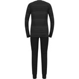 Odlo - Long Active Warm Eco Set - Baselayerset - Black Grey Melange - 100% Gerecycled Polyester