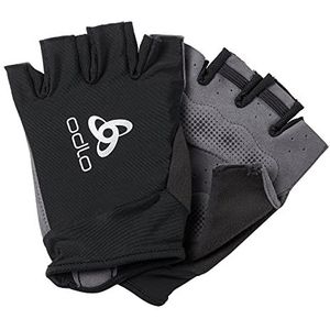 Odlo Unisex Active racefietshandschoen, zwart, M
