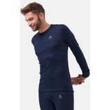 Odlo - BL Top Crew Neck LS Active Warm Eco - Wit - Kleding