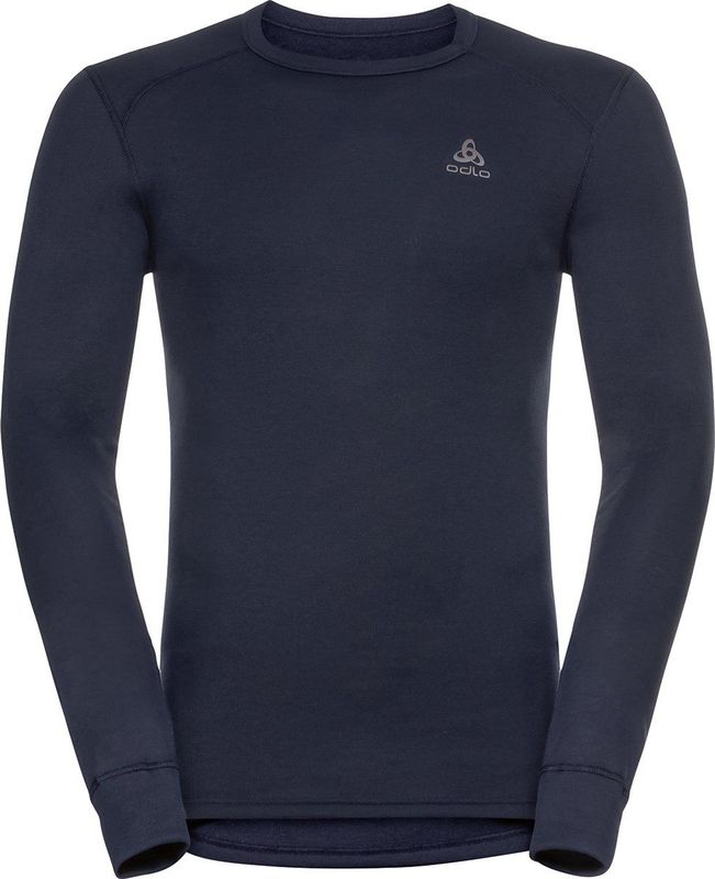 Odlo - BL Top Crew Neck LS Active Warm Eco - Wit - Kleding