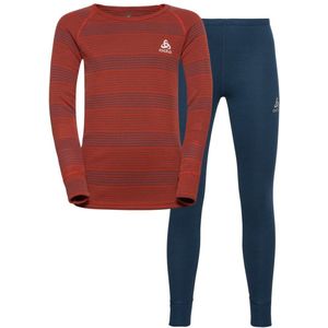 ODLO - Baselayerset - Kinderen - Zacht - Vochtregulerend - Gerecycled Garen