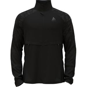 Odlo Jacket Zeroweight Pro Warm Reflect ZWART - Maat XL