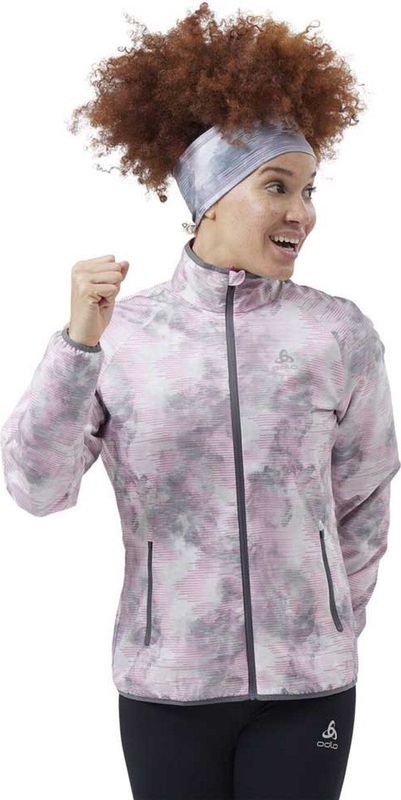 Odlo Essential Light Sportjas Vrouwen - Maat M  Het Odlo Essential Light Hardloopjack