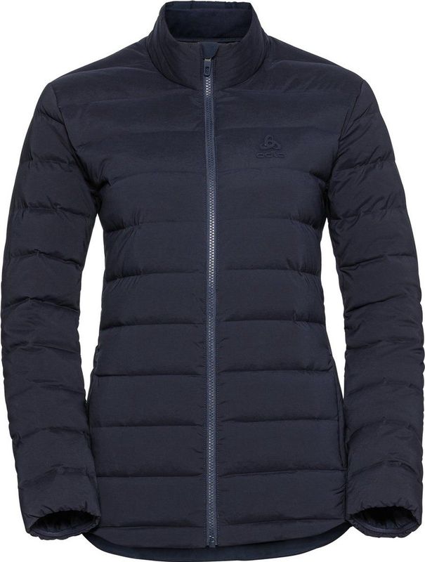 Jas Odlo Women Jacket Insulated Ascent S-Thermic Hybrid Dark Sapphire