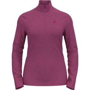 Odlo Damen Midlayer Zip Roy 542331 Festival Fuchsia Raspberry Fudge