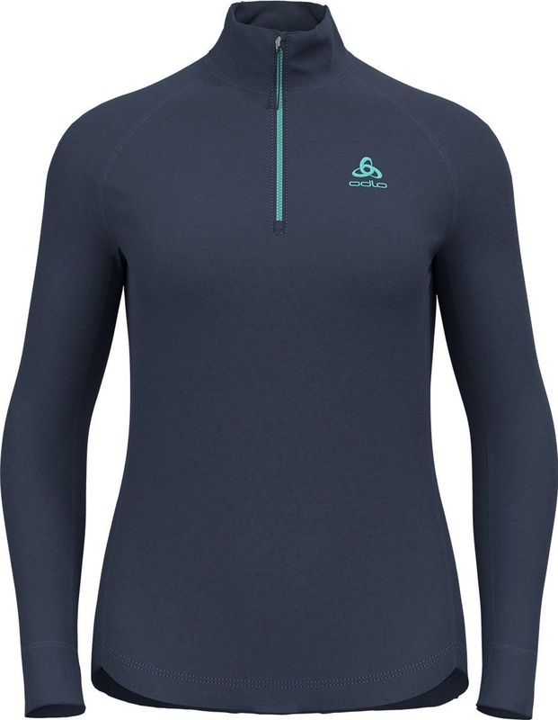 Odlo - Berra Fleece - Jasje - Zwart - Gerecycled Stretchfleece