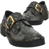 Loafers - FLANB4LAC13 - Mocassin - Zwart - Synthetisch/Leer