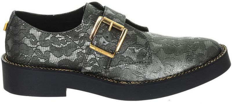 Loafers - FLANB4LAC13 - Mocassin - Zwart - Synthetisch/Leer