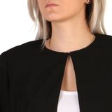 Guess - Damesblazer - Zwart - 100% Polyester - Sluiting Voor