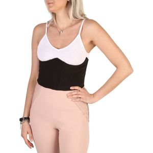 Guess - 82G906_8672Z - Top - Zwart - Mouwloos - Achterkant Rits