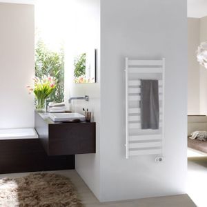 Zehnder Zeta elektrische designradiator - 120x50cm - 500W - wit ( RAL9016)