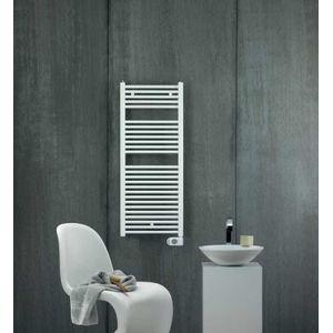 Zehnder Aura elektrische radiator met LCD-bediening 78.6x40cm wit