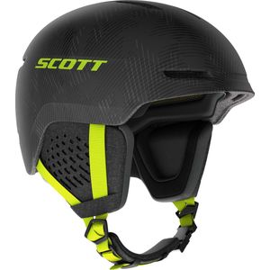 SCOTT  Track Plus Skihelm - Grijs/Geel - Maat S