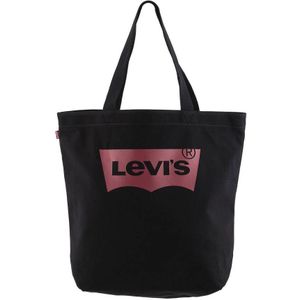 Levi's shopper met logo zwart/rood