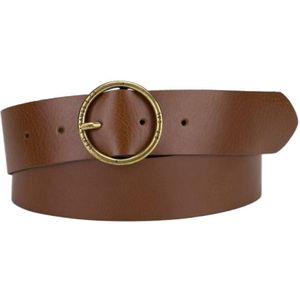 Leren riem Fashion Circle LEVI'S. Leer materiaal. Maten 75 cm. Kastanje kleur