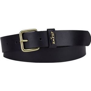 Riem in leer Calypso LEVI'S. Leer materiaal. Maten 85 cm. Zwart kleur