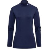 KJUS - Base Layer Turtleneck - Ondershirt - Atlanta Blue - 92% Polyester / 8% Elastaan