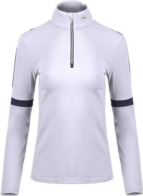 Skipully KJUS Women Race Midlayer Half-Zip White/Deep Space
