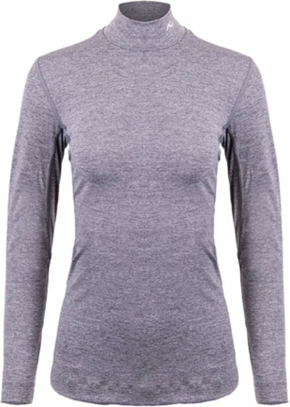 KJUS - Base Layer Turtleneck - Ondershirt - Steel Grey