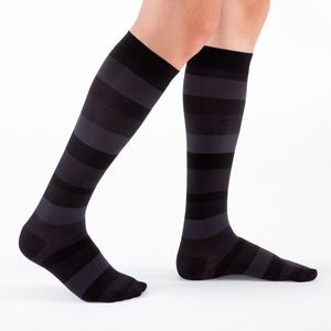 Sigvaris - Microfiber Shades - Steunkousen - Zwart - Maat 42 - 44