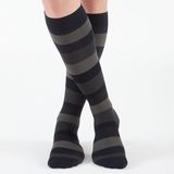 Sigvaris - Microfiber Shades - Steunkousen - Gestreept - Navy