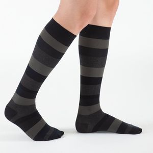 Sigvaris - Microfiber Shades - Steunkousen - Gestreept - Navy