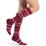 Sigvaris - Microfiber Shades - Steunkousen - Gestreept - Roze