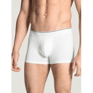 CALIDA Pure & Style Boxer voor heren, met elastische tailleband, functioneel ondergoed, wit, 46-48