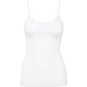 SCHIESSER - UNCOVER Cotton - Top met Spaghettibandjes - Wit