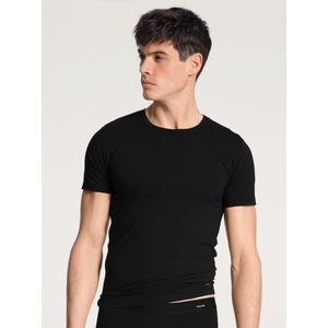 CALIDA - Cotton Code - T-shirt - Zwart