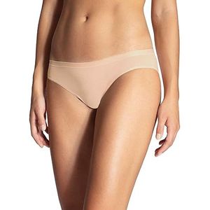CALIDA Natural Comfort damesslip, low cut, natuurlijke glans en gladde grip, Rose teint, 32-34