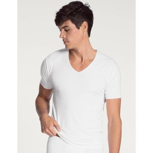 Basic - Clean Line - Hemd - Wit - Tencel/Modal/Elastaan