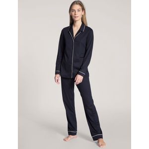 CALIDA - Night Loves - Pyjama - Donkerblauw - Swiss Cotton
