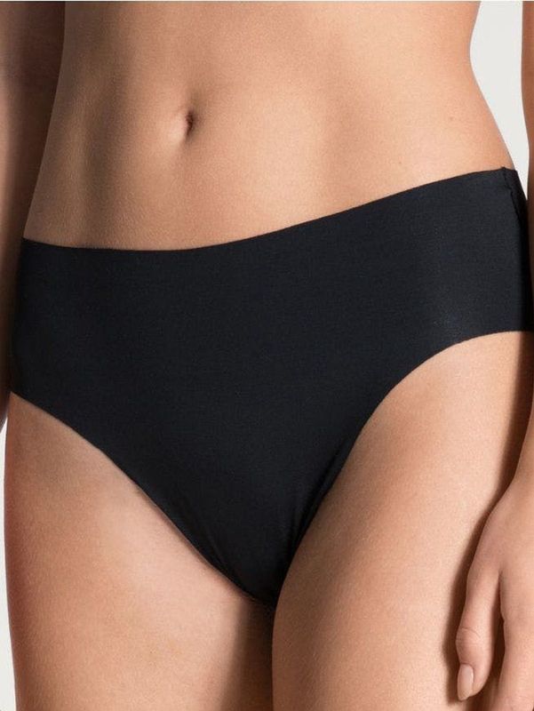 Slips - Zwart - Katoen - Sneldrogend, Ademend
