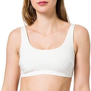 CALIDA Natural Skin Bustier, Star White, 38-40 dames, Wit.