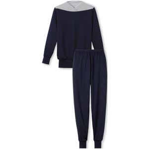 CALIDA Soulmate Damespyjamaset, Dark Lapis Blue, Normaal