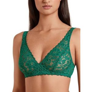 CALIDA Dames Natural Comfort Lace BH, Nevada Green, Standaard, Nevada Green, 70B
