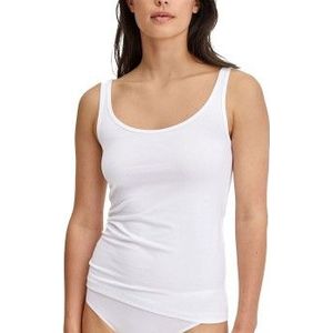 CALIDA - Essential Cotton - Tanktop - Wit - Optimale Pasvorm
