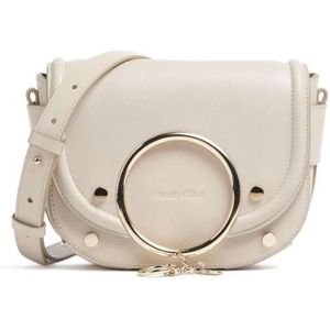 See By Chloé Mara crossbodytas van leer en suède