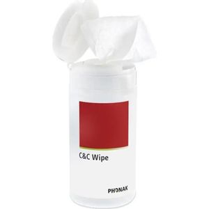 Phonak C&C Wipe - Hoortoestel desinfectie doekjes 90 stuks in koker
