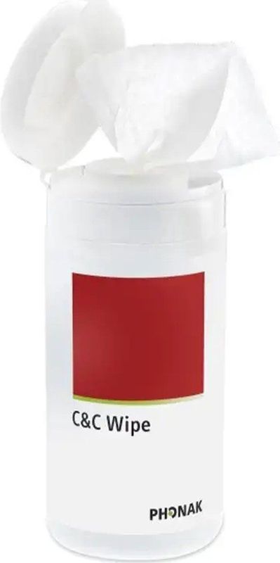 Phonak - C&C Wipe Dispenser - Reinigingsdoekjes - 90 Stuks