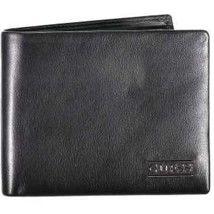 GUESS - New Boston - Portemonnee - Zwart - Leer