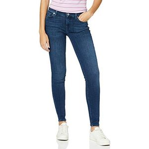 7 For All Mankind Skinny Jeans voor dames, Donkerblauw, 50