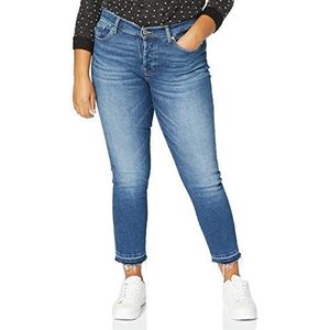 7 For All Mankind Asher Jeans, Bleu Moyen, W27 Femme