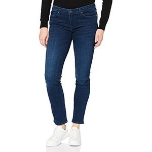 7 For All Mankind Pyper Skinny jeans voor dames, Donker indigo, 32