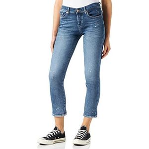 7 For All Mankind JSDS120PLV Jeans Broek, Mid Blue, 27